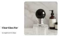 30ml Perfume Spray Bottle Portable Empty Perfume Dispenser Clear Glass Spray Bottle Leak-Resistant 1oz Travel Dispenser