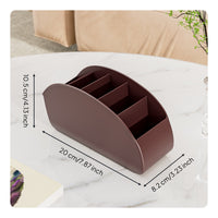 Multi-Compartment Desk Organizer Multifunctional Vanity Makeup Organizer