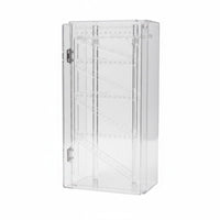 Necklace Display Box Transparent Acrylic Necklace Box Compact Organizer