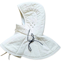 Arming Coif Breathable Linen Material Quilted Gambeson Hood