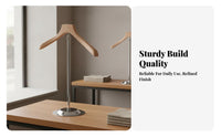 Long-Lasting T-Shaped Clothing Stand Stable Base Adjustable Shirt Display Stand Easy Assembly for Boutique Owners, Trade Display