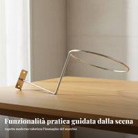 10 Pieces Slatwall Cap Display Easy to Install Slatwall Hat Holder for Retailers