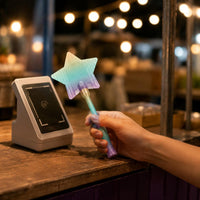 Star Spell-Casting Rod Lightweight Star Rod Glittery for Children