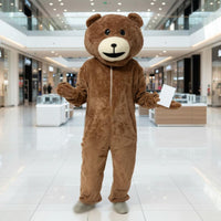 Character Costume Furry Animal Character Outfit Clear Vision Mesh Full Body Costume for Entertainers, Promotional Events