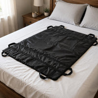 Turning Assist Easy Grip Handles Bed Repositioning Belt Wear Resistant Patient Lifting Sheet for Caregivers