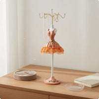 Ballet Dress Jewelry Stand Decorative Earring Holder Handmade for Boutique
