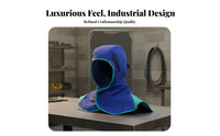 Long-Lasting Material Retardant Metalwork Hood Adjustable Fit Metalwork Hood Breathable for Welders, Industrial Workers