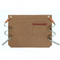 Short Waist Apron with Pockets Long-Lasting Server Apron with Pockets