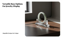Compact Bangle Display Stand Lightweight Bangle Display Rack Long-Lasting for Collectors, Countertop, Retail Shop, Craft Fair