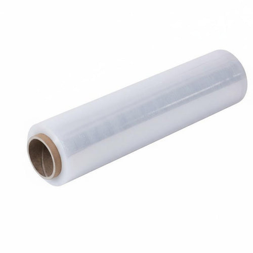 Black Pallet Stretch Wrap High Elasticity Black Stretch Wrap Sturdy Duty Wrapping Film Puncture Resistant Plastic Packing Roll