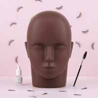 Eyelash Extension Training Head Reusable Eyelash Extension Practice Head