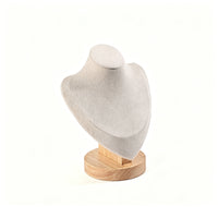Pendant Display Stand Tabletop Wood Pendant Holder Visible