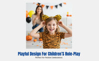 Event Theme Children Tiger Headband Plush Animal Ears Party Costume Accessory