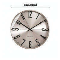 Minimalist Wall Timepiece Noiseless Movement House Decoration Radio Controlled
