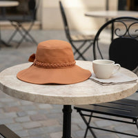 Wide Brim Sun Hat Breathable Bowknot Sun Hat Adjustable Fit for Outdoor
