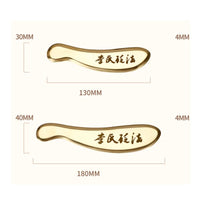 Gua Sha Tool Easy to Clean Brass Gua Sha Tool Compact Size for Spa