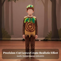 Promotes Imaginative Play Kids' Tree Costume Breathable Kids' Halloween Costume Soft Material for Children, Toddlers, Stage Performance