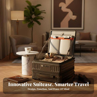 Front-Opening Carry-on Lightweight Hardside Luggage Airline Approved