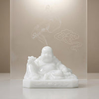 Maitreya Buddha Statue Smooth Buddha Ornament Gift Idea Home Decoration for Tea Pet Display