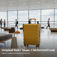 crackerTextured Luggage robust hard-sided Trolley Case Telescopic Handle