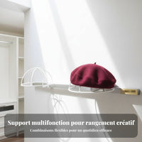 Metal Dome Hat Stand Space-Saving Dome Shaped Hat Rack Multi-Purpose for Closet