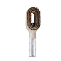 Spray Hair Comb Dense Bristles Detachable Bottle Comb Transparent Handle