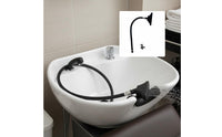 Shampoo Bowl Sink Easy to Clean Salon Shampoo Bowl Long-Lasting for Barbershop