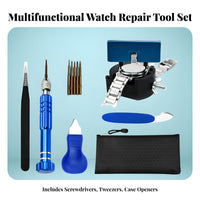 12 Pieces Beginner-Friendly Watch Case Access Er Tool Set Adjustable Watch Case Access Er Toolkit Long-Lasting for Beginners, Hobbyists