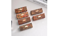 Lipstick Case with Mirror Chinese Design Folding Lipstick Case Keeps Bag Clean