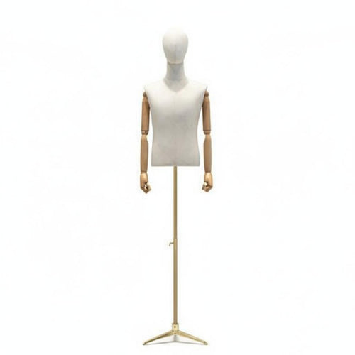 Men's Suit Display Stand Easy to Assemble Male Torso Mannequin for Showroom