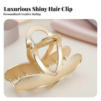 Long-Lasting Zinc Alloy DIY Hair Clip Base Sturdy Embroidery Clip Blank Elegant Design for Crafters, Women, Daily Wear, Parties
