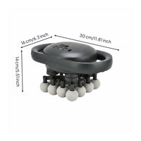 Multi-Head Massage Long Battery Life Body Wellness Portable for Waist