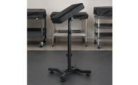 Tattoo Arm Rest Stand Stitched Seams Height Adjustable Arm Rest Black