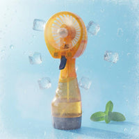 Handheld Misting Fan Portable Personal Water Mister for Outdoor, Travel