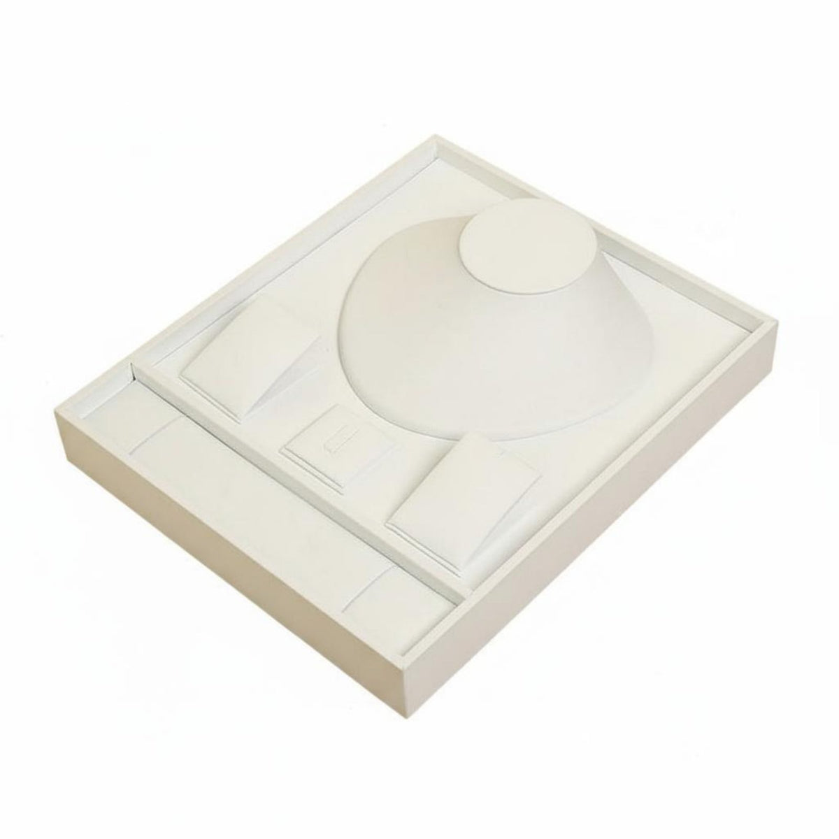 Necklace Earring Band Display Board Wear-Resistant Jewelry Set Display Tray Countertop Jewelry Presentation Tray Even Edges