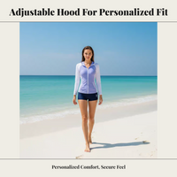 Aquatic Suit Set, Long Sleeve, UPF Sun Shirt, Holiday