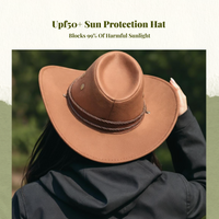 Cowboy Hat, Wide Brim, Vintage Sun Protection