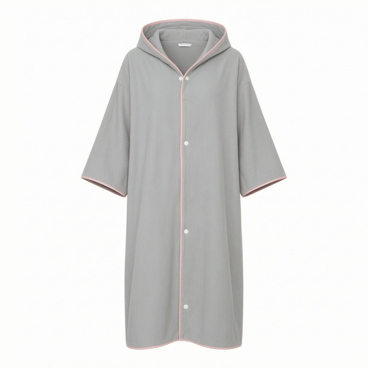 Hooded Swim Cover up Striped Hooded Cover-up Robe Fast-Drying for by the Water