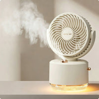 Desktop Cooling Fan Humidifier Top-Fill Home Appliance Matte Finish