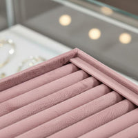 Velvet Band Tray Secure Slots Band Display Tray for Countertop