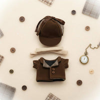 Overcoat Coat Doll Set Fashionable Toy Clothing Cute Dress-up for Playtime, Kids