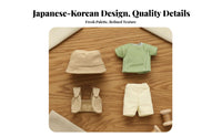 Doll Clothing Japanese Korean Design 1/12 Scale Doll Outfit Cute Design