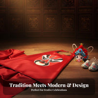 Chinese theatrical face covering Cape Cultural childrene Performance Wear visual-Catching Design