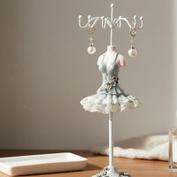 Mannequin Jewelry Stand Elegant Earring Necklace Holder Sturdy for Shop Window