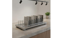 Tile Sample Display Stand Space Saving Tile Display Rack Stone Sample Stand Stable Design Stone Sample Holder for Retailers