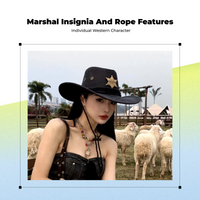 Sun Hat, Wide Brim Cowboy, UPF 50+ for Outdoors