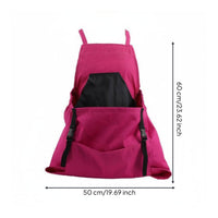 Harvesting Apron Waterproof Gathering Apron Adjustable Straps Fruit Picking Bag for Gardeners, Orchard
