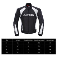 Motorcycle Jacket with Protective Padding Sporty Riding Jacket Apparel Fitted for Riders, Racing