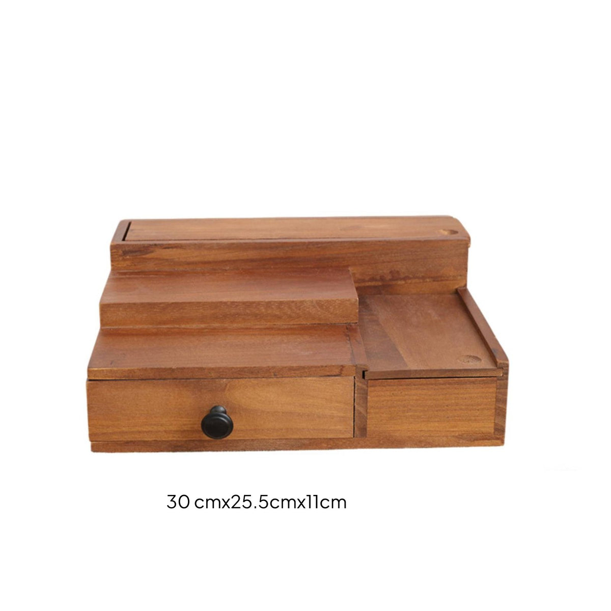 Perfume Organizer Box Retro Design Cologne Organizer Shelf Multilayer