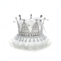 Crown Band Box Faceted Organizer Ornate for Wedding, Valentine's Day